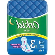 Fadem Store Gece Kullanıma Uygun Hijyenik Ped, 7 Adet