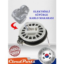 CloudParts Samsung Elektrikli Süpürgeler ile Uyumlu Kablo Makarası (Uyumluluğunu SORUNUZ)C56