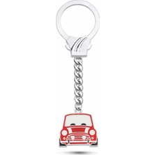 Silverize Mini Cooper Gümüş Anahtarlık T48