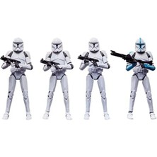 Fadem Store Hasbro Star Wars Vintage Koleksiyonu Phase I Clone Trooper Aksiyon Figür Seti