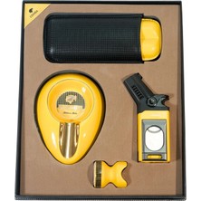 Cohiba Dörtlü Sarı Siyah Puro Seti CST0308