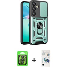 İlk El Grup Pilelistore™ Galaxy S26 Plus Kılıf Ahenk Klasik - Siyah 3D Antistatik Seramik Nano Ekran Koruyucu + Raze Metal Kamera Lens - Sh