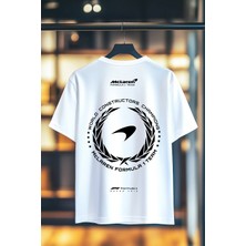 Book OrBook Mclaren Formula One Racıng | %100 Pamuk Sırt Baskılı Heavy Cotton Premıum Kalite T-Shırt (Y353)