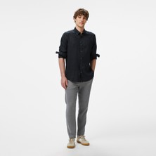 Nautica Erkek Gri Jogger Keten Pantolon