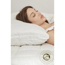 Sleepoos %100 Organik Pamuk Yastık 50X90 Büyük Boy