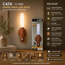 Ct 5250 Kumru Şarjlı LED Aplik