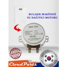 CloudParts Samsung Bulaşık Makineleri ile Uyumlu Su Dağıtıcı Motoru (Uyumluluğunu SORUNUZ)C31