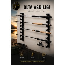 3Art Metal Olta Askılığı  -  Olta Düzenleyici -  Olta Kamışı Rafı