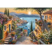 Fadem Store Limana Doğru 700 Parça Puzzle, Eğlenceli Zeka Geliştirici Aktivite