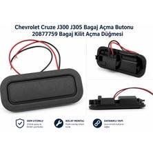 Artek Chevrolet Cruze J300 J305 Bagaj Açma Butonu 20877759 Bagaj Kilit Açma Düğmesi
