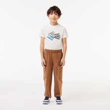 Lacoste Erkek Çocuk Kahverengi Pantolon