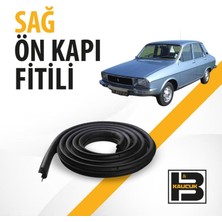 B&M Kauçuk Renault Reno-12 Sedan Sağ Ön Kapı Fitili BM04402