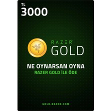 Razer Gold 3000 Tl