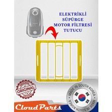 CloudParts Samsung Elektrikli Süpürgeler ile Uyumlu Motor Filtresi Tutucu (Uyumluluğunu SORUNUZ)C57