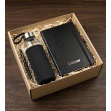 vegahediye v vega Kişiye Özel Defter & Touchpen Kalem & Matara Hediye Seti, Babaya Hediye, Babalar Günü Hediye Seti, Erkeğe Hediye