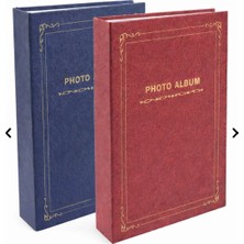 Relavant 600LÜK Fotoğraf Albümü Borvo Lacivert 2 Adet Set Albüm 10X15 Etnik Desen