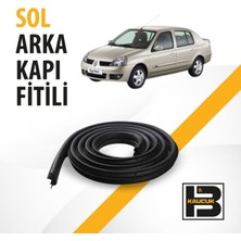 B&M Kauçuk Renault Symbol (1.nesil) Sol Arka Kapı Fitili BM04245