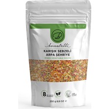 Bonatelli Karışık Sebzeli Arpa Şehriye 250 G | Bebek Makarna +8 Ay