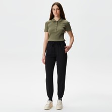 Lacoste Kadın Jogger Siyah Pantolon