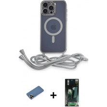 İlk El Grup Pilelistore™ iPhone 12 Pro Max Kılıf Eksen Özel Seri - Siyah 360 Mat Full Body Arka Koruyucu + Shine Kamera Lens Koruma Cam - Gd