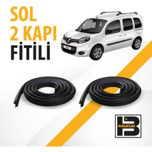 B&M Kauçuk Renault Kango (2008-2021) Sol Ön ve Arka Kapı Fitili BM03946