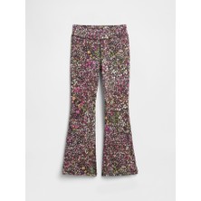 Gap Kız Çocuk Çiçek Desenli Flare Legging Tayt