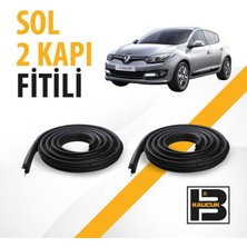 B&M Kauçuk Renault Megane 3 Hatcback Sol Ön ve Arka Kapı Fitili BM04143