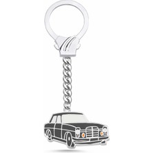 Silverize Mercedes 115 Kasa Anahtarlık T18