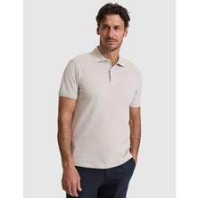 Pierre Cardin Erkek Taş Slim Fit %100 Pamuk Düğmeli Polo Yaka Basic Tişört 50321128-VR049