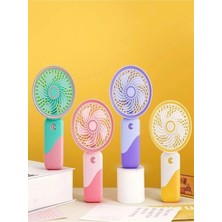 İnovaxis Kulak ve Ay Tasarımlı Mini Taşınabilir Vantilatör Şarj Edilebilir Fan