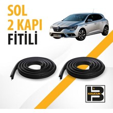 B&M Kauçuk Renault Megane 4 Hatchback Sol Ön ve Arka Kapı Fitili BM04111