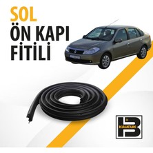B&M Kauçuk Renault Symbol (2.nesil) Sol Ön Kapı Fitili BM04236
