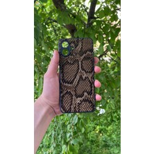 Glazef Galaxy A07 Yılan Desenli Kabartma Dokulu Kılıf