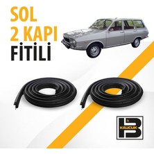 B&M Kauçuk Renault Reno-12 Station Wagon Sol Ön ve Arka Kapı Fitili BM04406