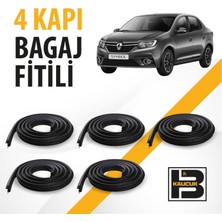 B&M Kauçuk Renault Symbol (3.nesil) 4 Kapı + Bagaj Fitili BM04216
