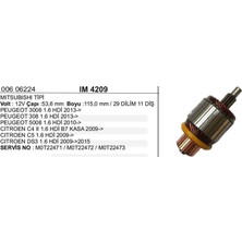 Universal Kollektor 11DİŞ Mıtsubishi Peugeot 3008/CITROEN C4/c5