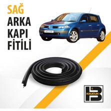 B&M Kauçuk Renault Megane 2 Hatchback Sağ Arka Kapı Fitili BM04170