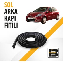 B&M Kauçuk Renault Clio 3 Sol Arka Kapı Fitili BM04311
