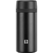Fadem Store 420 ml Siyah Paslanmaz Çelik Çay Demlikli Matara