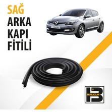 B&M Kauçuk Renault Megane 3 Hatcback Sağ Arka Kapı Fitili BM04148