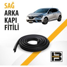 B&M Kauçuk Renault Megane 4 Hatchback Sağ Arka Kapı Fitili BM04116