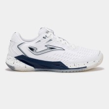Joma TRALS2602C Rapid Lady Toprak Kort Kadın Tenis Ayakkbısı - Beyaz/lacivert
