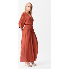 Love My Body Bol Paça Pantolon Tarçın 153LO064000