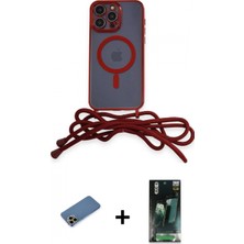 İlk El Grup Pilelistore™ iPhone 12 Pro Max Kılıf Eksen Özel Seri - Siyah 360 Mat Full Body Arka Koruyucu + Shine Kamera Lens Koruma Cam - Gd
