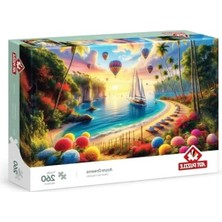 Fadem Store Masmavi Hayaller Temalı 260 Parça Puzzle, Eğlenceli Sanat Etkinliği