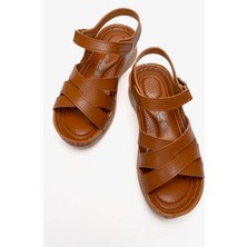 Shoes Bag Kadın Günlük Silikon Jelli Anatomik/ortopedik Taban Topuk Dikeni Önleyici Anne Sandalet