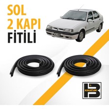 B&M Kauçuk Renault Reno-19 Sedan (1992-1997) Sol Ön ve Arka Kapı Fitili BM04067