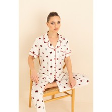 Seamlife Luxury Ceket Yaka Pijama Takım