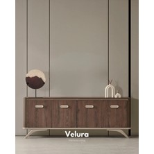 Velura Home & Living Nova Konsol - Koyu Ceviz (Ayna Hariç)