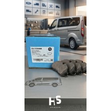Castrol Form Ford Transit (V362,363), Custom Ön Fren Balatası Yüksek Performanslı Balata Seti